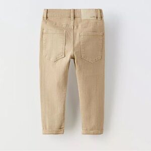 🆕 NWT Zara Kids sand slim fit jeans size 18-24 months